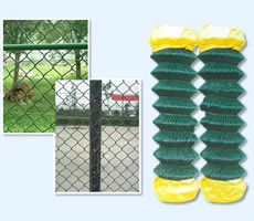 Chain Link Fencing Metal Open weave Ease of installation Chain link Fencing