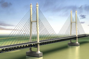 Steel Truss Cable Stay Bridges