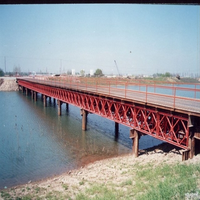 Taille en acier galvanisée de panneau de Bailey Bridge With 1448mm