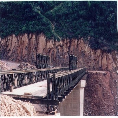 Largeur 3.2m Bailey Bridge provisoire 3048mm x panneau en acier galvanisé par 1448mm